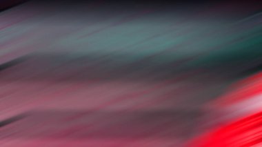 Kırmızı bir arabanın bulanık görüntüsü