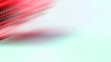 Kırmızı bir nesnenin bulanık görüntüsü