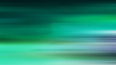 Yeşil ve mavi bir okyanusun bulanık görüntüsü