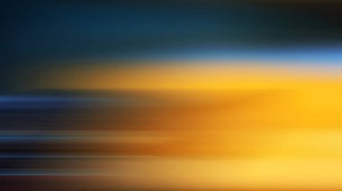 Gökyüzünde uçan bir uçağın bulanık fotoğrafı.