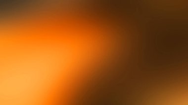 Tek bir turuncu çiçekli bulanık turuncu arkaplan