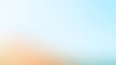 Bulanık bir arkaplan, mavi bir gökyüzü ve sarı ve pembe bir gökyüzü.