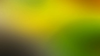 Yeşil ve sarı bir çiçeğin bulanık arkaplanı