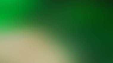 Kırmızı ve beyaz saati olan bulanık yeşil bir arkaplan