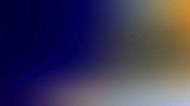 Bulanık bir arkaplan, mavi bir gökyüzü ve sarı ve kırmızı bir ışık