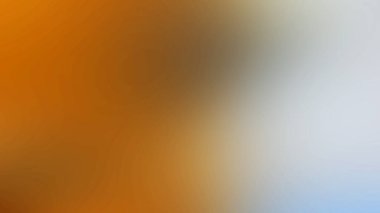 Bulanık turuncu ve mavi renkli bulanık bir arkaplan