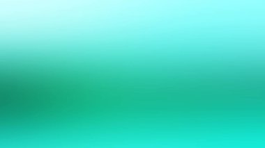 Bulanık yeşil bir arkaplan ve mavi bir gökyüzü