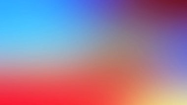 Kırmızı, mavi ve sarı bulanık arkaplan