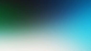 Mavi ve yeşil gökyüzünün bulanık arkaplanı