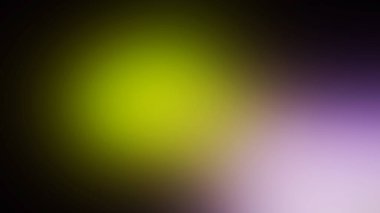 Sarı ve mor bir ışığın bulanık görüntüsü