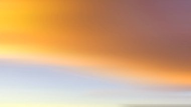 Turuncu gökyüzünün soyut arkaplanı