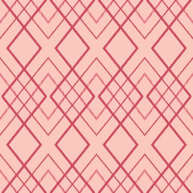 Pembe Ikat etnik deseni, nakış tarzı, soyut arka plan, kumaş pürüzsüz desen, nakış.