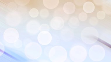 Dairesel açık mavi vektör arkaplanı. Doğa tarzında bulanık halkaları olan soyut bir illüstrasyon. duvar kağıtları için desen.