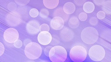 Açık mor, benekli pembe vektör arkaplanı. Soyut çizimler, soyut bir şekilde parlayan renkli daireler. Reklamlar, afişler, afişler için kalıp.