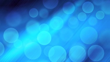 Bokeh ışıkları ile soyut mavi arkaplan