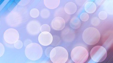 Açık mavi, diskleri olan pembe vektör dokusu.