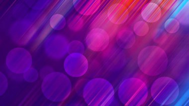 Kopya alanı ve vektör illüstrasyonlu soyut renkli bokeh arkaplanı