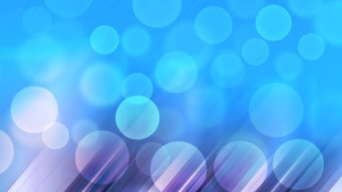 Açık mavi, çemberli yeşil vektör arkaplanı, çizgileri.