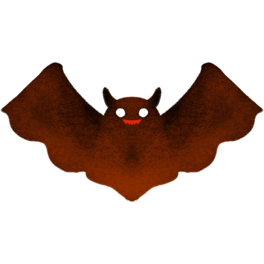 Korkunç Ağız Şirin Gözler Korkunç Yarasa Çizimi