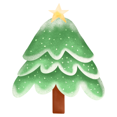 Kar yıldızlı Noel ağacı En iyi Noel Resimlerinde