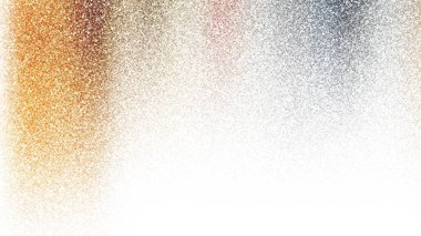 Beyaz arkaplanda soyut renkli suluboya. Dijital resim.