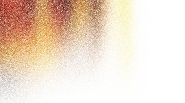 Kırmızı ve altın arka plan. Bir fırçayla zarif suluboya dokusu.