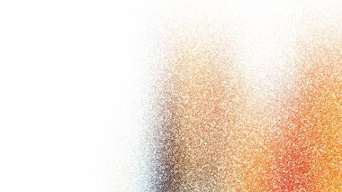 Beyaz arkaplanda soyut renkli suluboya. Dijital resim.