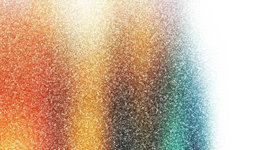 Renkli fırça darbelerinin soyut arkaplanı