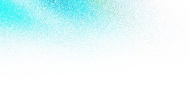 Beyaz zemin üzerinde soyut renkli suluboya ve dijital resim.