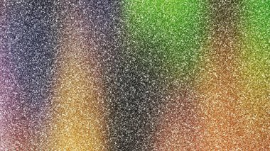 Renkli parıltı ışıkları ve bokeh efektiyle soyut arkaplan