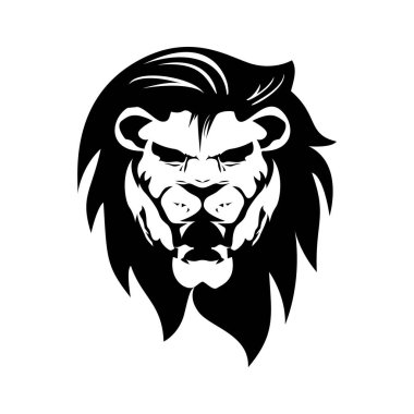 Lion head ferocious face vector, logo that can be used for various types of business as well as graphic template...