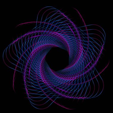 3D ızgaralı arka plan ve video oyunlarından esinlenilmiş neon parlak ışıklar ve Abstrakt mavi ve mor sıvı şekilli fantastik filmler fütüristik afişler. dalga vektör arkaplanı