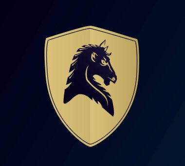 Badge logo mockupLuxury logo mockup on paper texture.  Background. Sillhoutes. Emblem