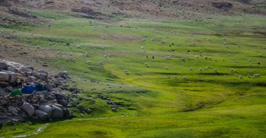 Take hike in the wild side, beautiful place and magic nature, high Atlas Mountains morocco.