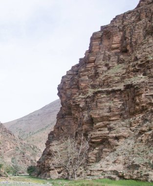 Canyon valley, beautiful place and magic nature, from high atlas mountains morocco   
