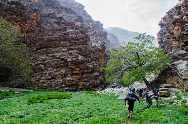Take hike in the wild side, beautiful place and magic nature, high Atlas Mountains morocco.