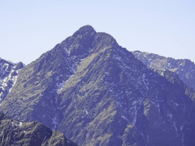 mountain rises above the surrounding landscape and is characterized by peak or ridge. And Snow is a type of precipitation during winter. can accumulate on the ground, is also an important source of freshwater for many ecosystems around the world. 