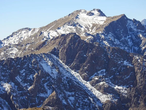mountain rises above the surrounding landscape and is characterized by peak or ridge. And Snow is a type of precipitation during winter. can accumulate on the ground, is also an important source of freshwater for many ecosystems around the world. 