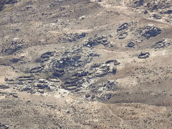 Vista Aérea Sobre Desierto Alto Atlas Morocco — Foto de Stock