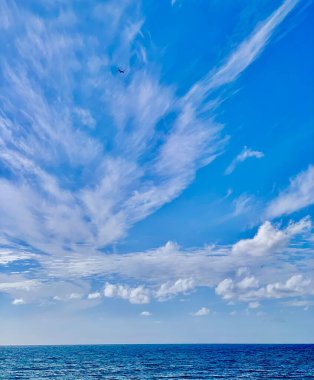 Deniz manzarası çok güzel. Doğa