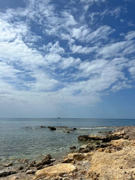 Schilderachtig Uitzicht Eindeloze Zee — Stockfoto