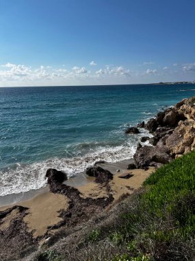 Akdeniz 'deki güzel sahil