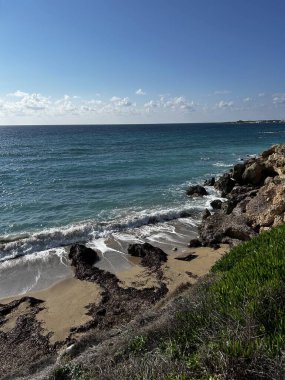 İsrail 'in kuzeyinde Akdeniz