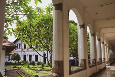 Semarang,December 2022.Lawang Sewu, Seribu Pintu is a building in Semarang, Central Java, Indonesia, the head office building of the Dutch East Indies Railway Company 