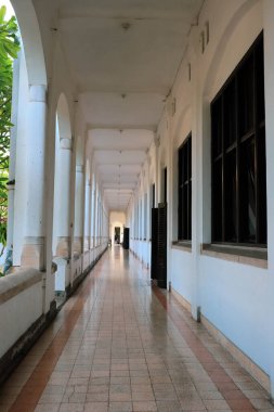 Semarang,December 2022.Lawang Sewu, Seribu Pintu is a building in Semarang, Central Java, Indonesia, the head office building of the Dutch East Indies Railway Company 