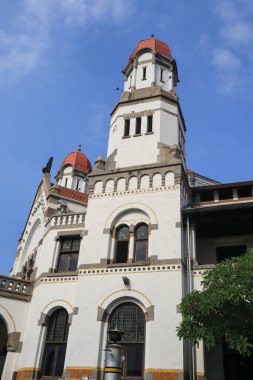 Semarang,December 2022.Lawang Sewu, Seribu Pintu is a historic building in Semarang, Central Java, Indonesia, the head office building of the Dutch East Indies Railway Company