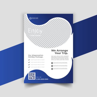 yaratıcı vektör seyahat şablonu tasarımı