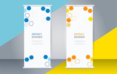 iş yaratıcı rulo sunum amacı için ekran standı