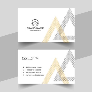 yaratıcı vektör mavi yarım ton zarif kartvizit tasarımı