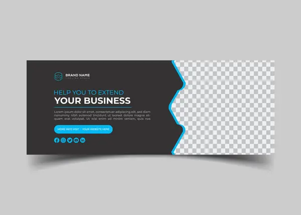 数码销售代理及创意企业资料手册封面设计 — 图库矢量图片